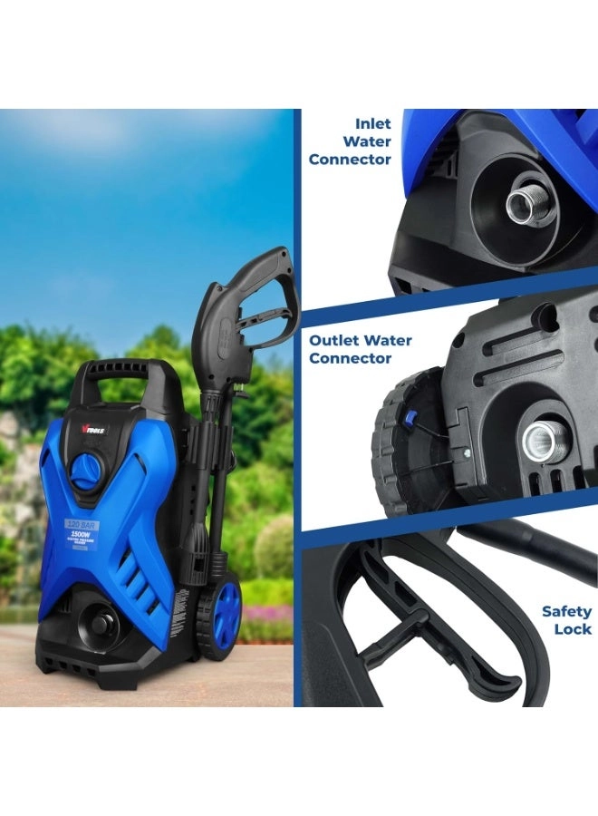 VT1509 - 120 bar 1500 W 5-meter hose