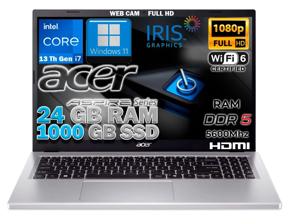 ASPIRE DEDICATED - 15.6'' 1000GB 20GB 2 TB Core i7