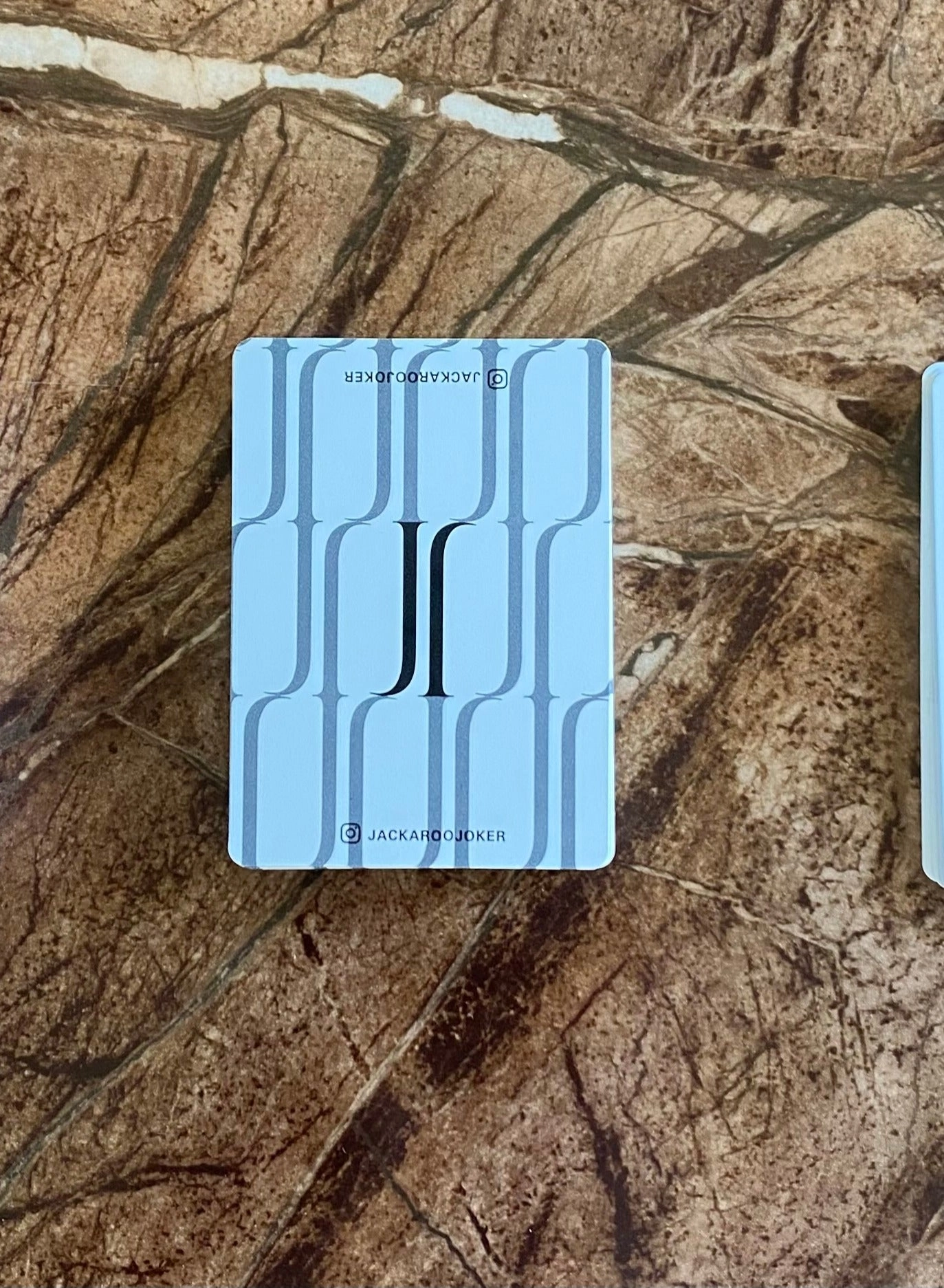J.Card - Double-sided High Quality Plastic Instructions Printed