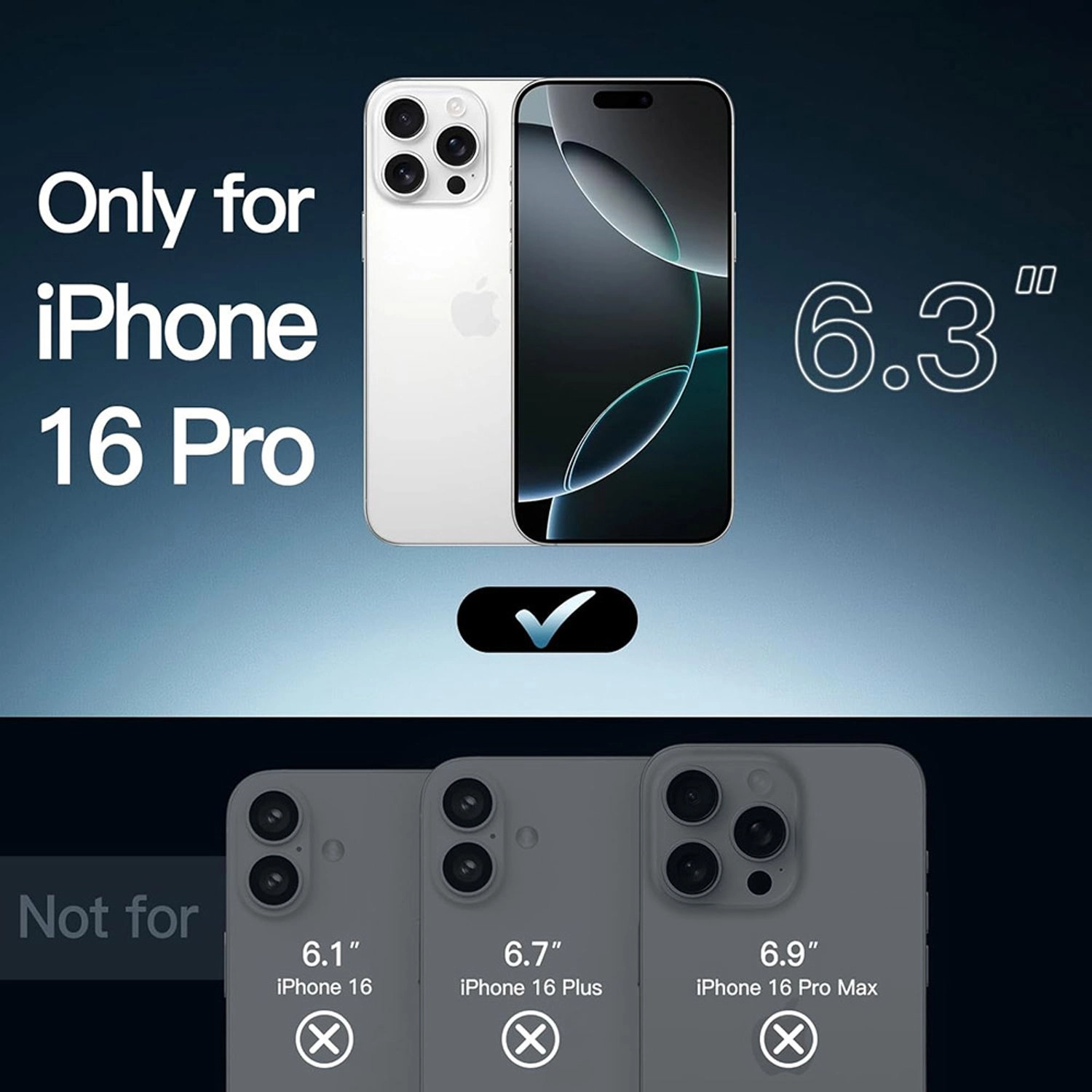 Silicone Case for iPhone 16 Pro