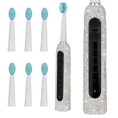 Bling Sonic - 6 Brush Heads 5 Modes