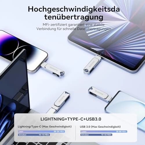 USB C Stick - Lightning 256GB