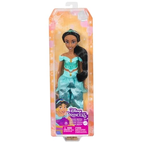 Princess Jasmine Fashion Doll - 32.5 cm Glitter Blue Ages 60+