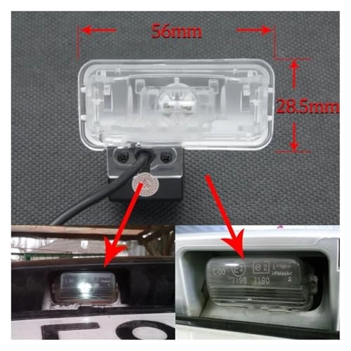 Rear View Camera - Night vision Wireless 1280 x 720 pixels