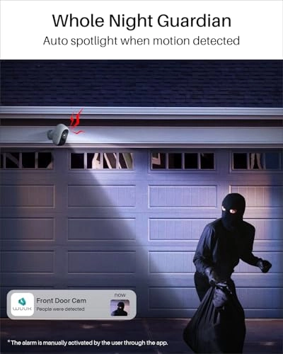 Wireless Outdoor Security Camera - 4 2K + Base Station - 32GB