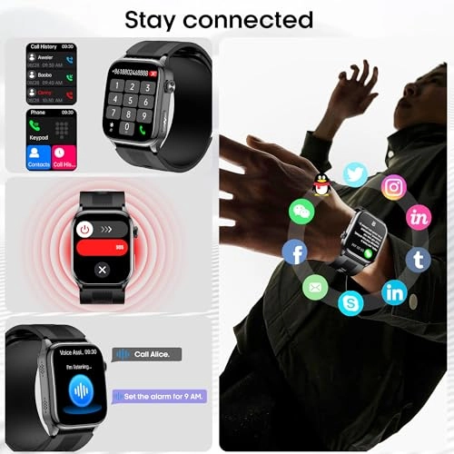 Blood Pressure Smart Watch 2.06"