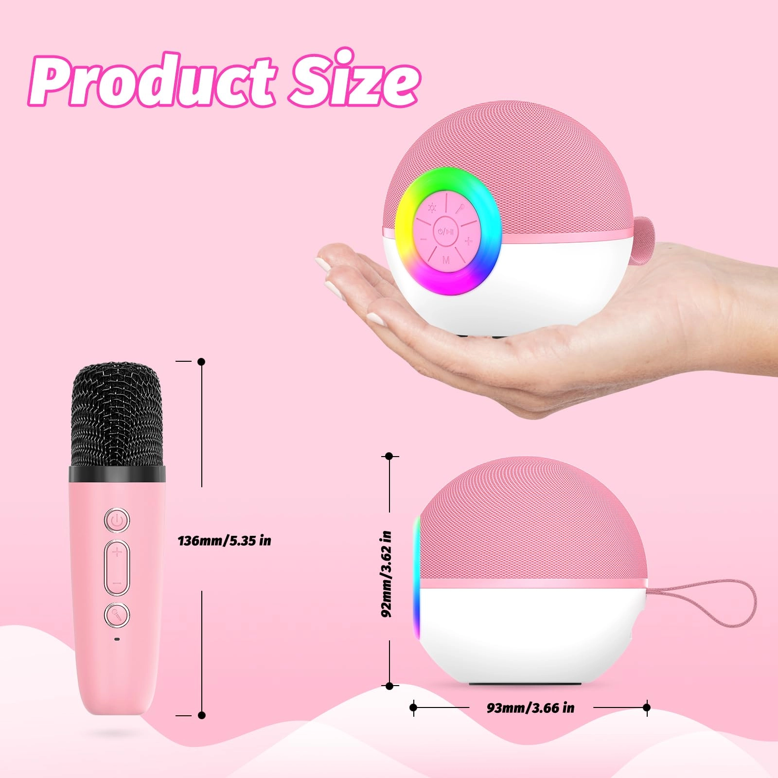 Mini Karaoke Machine - 2MIC