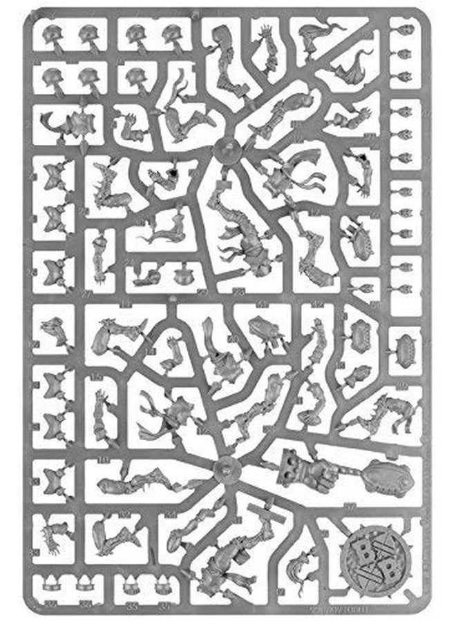 The Elfheim Eagles Blood Bowl Team Miniature, Grau