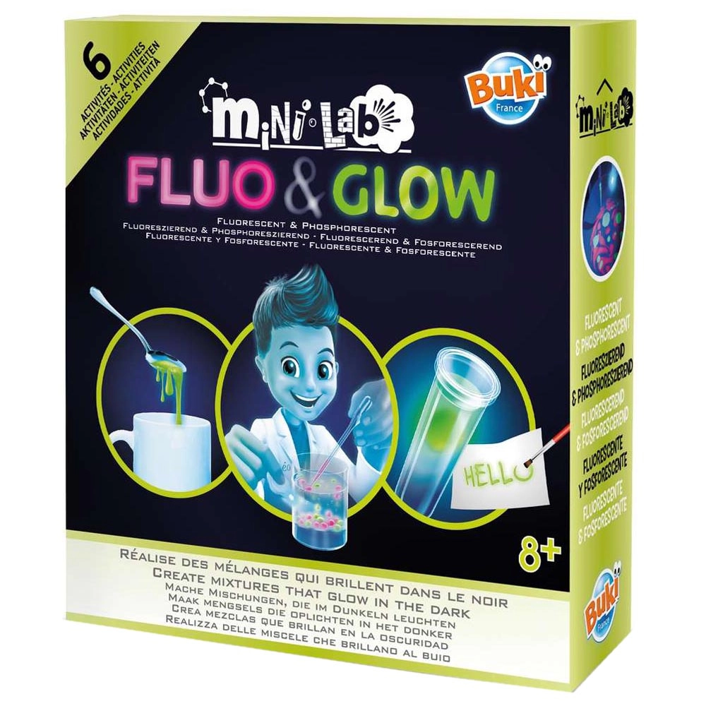Buki France Mini Lab Phospho & Fluo Kit Science - 8 to 13+ years