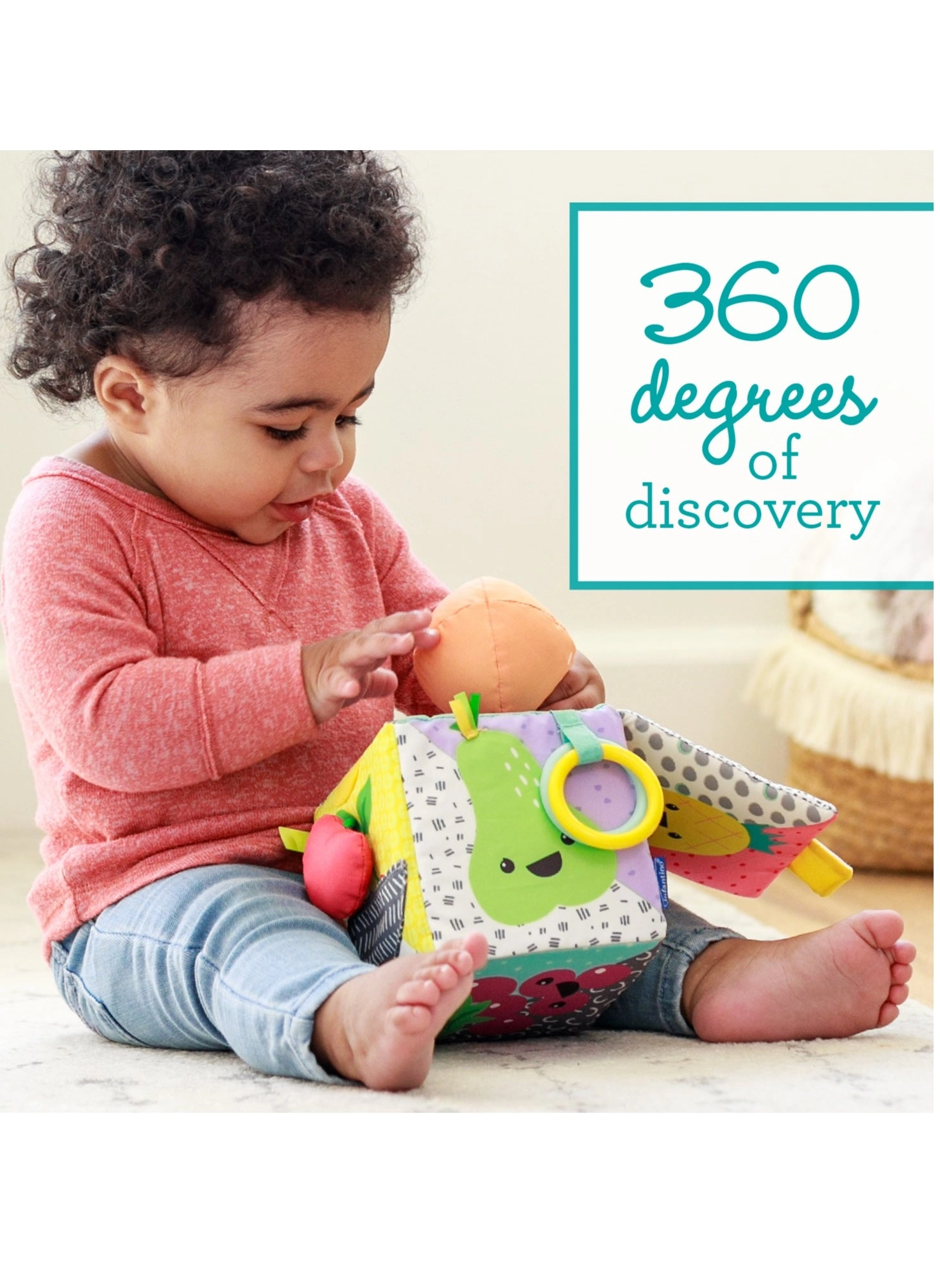 Peek And Seek Sensory Discovery Cube