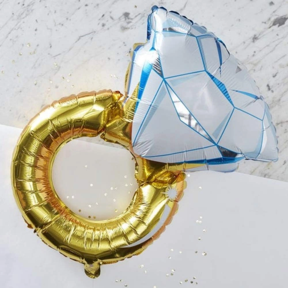 Diamond Ring Balloon - Pack of 1 Bachelorette Party