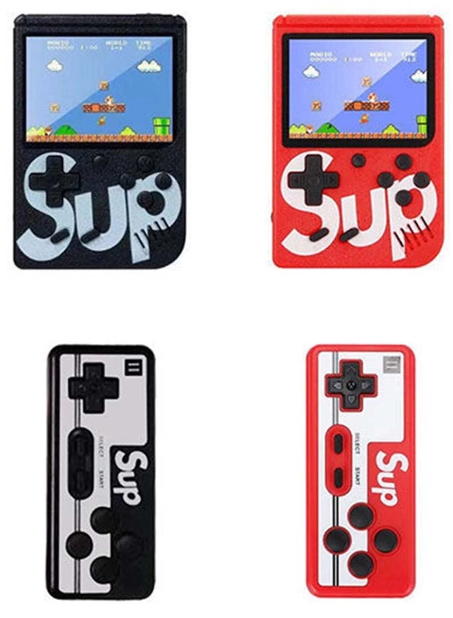 Handheld Game Console - 400 Built-in Games 3-Inch Color Screen Rechargeable Battery