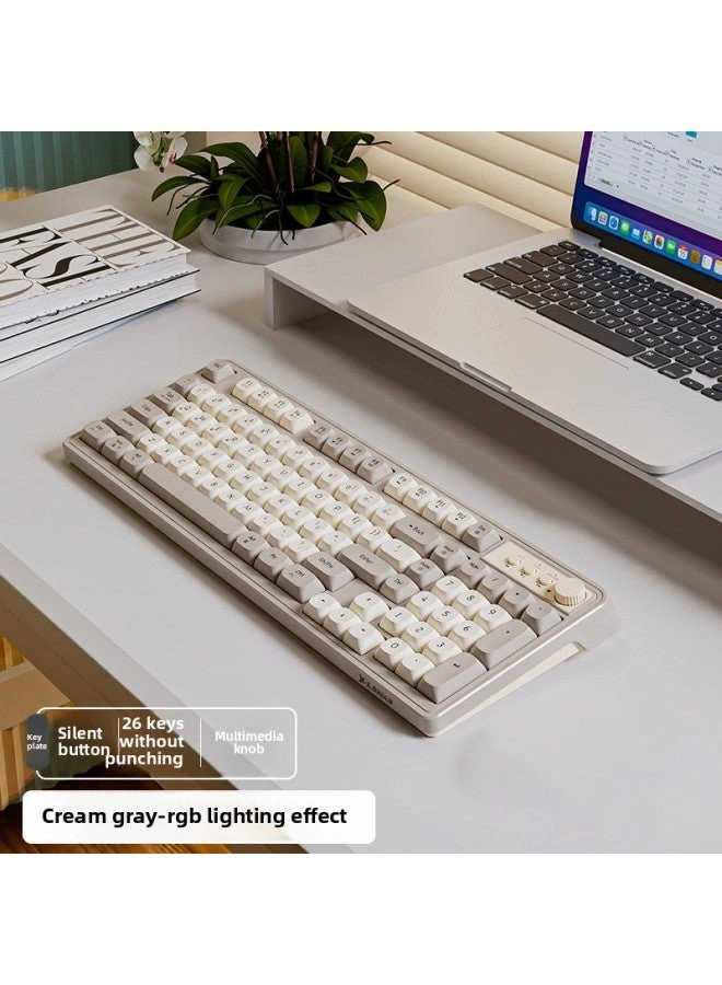 L1 Mechanical Feel Silent Keyboard - Wired/Wireless