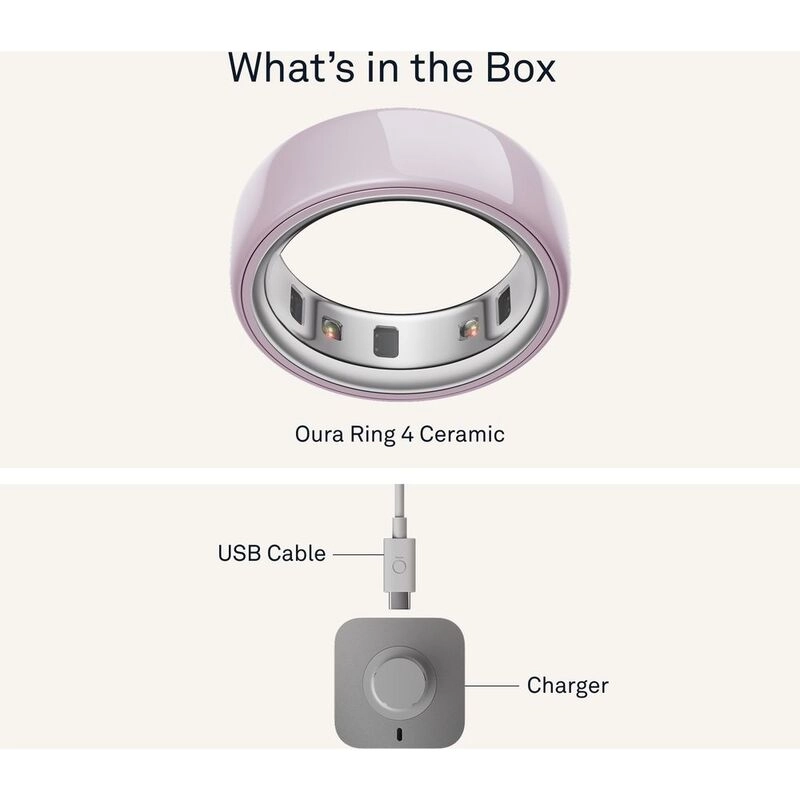 Ring 4 Ceramic - Smart Ring Petal