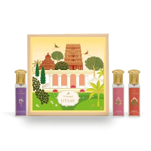 Chandan + Nargis + Keshar Kasturi - Floral 3 piece(s)