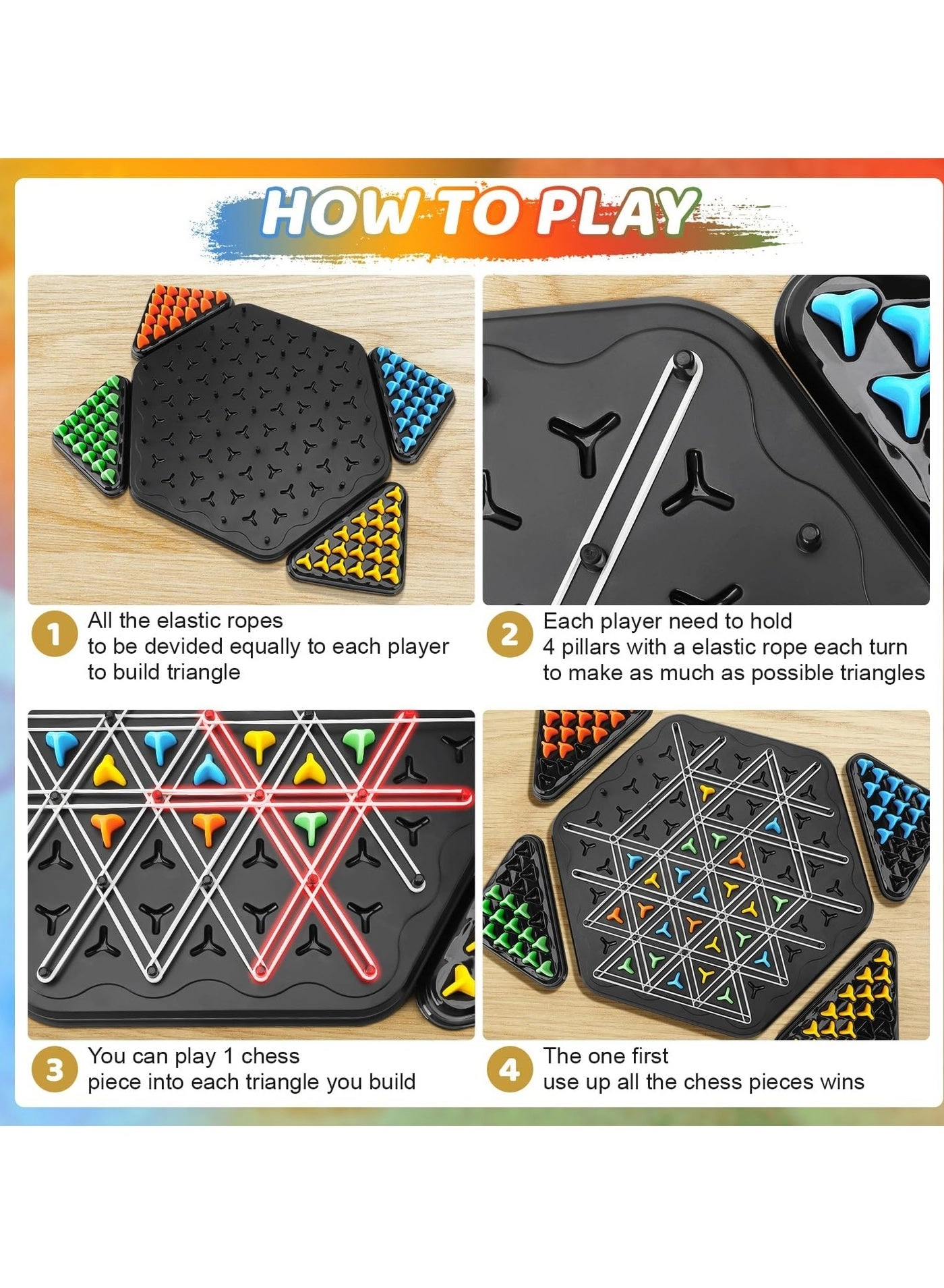 Triggle - Triangle Chess 2-4 Players