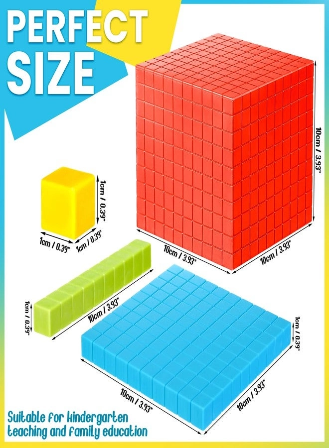 Base Ten Blocks - 491 pcs