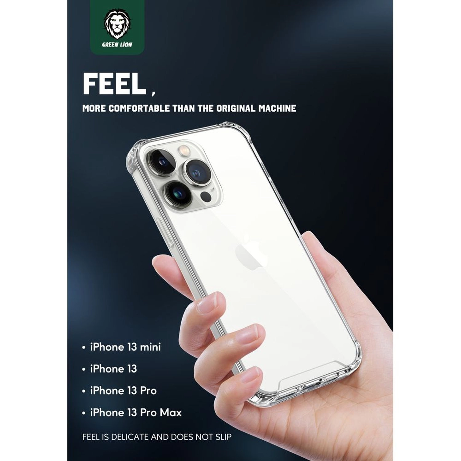 Anti-Shock Case for Apple iPhone 13 Pro - TPU and PC