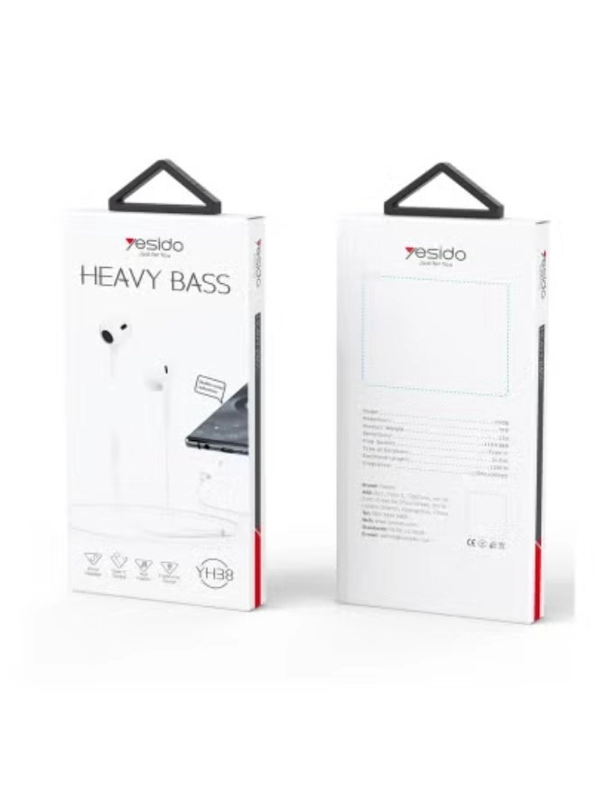 USB-C Headphones Wired Earbud