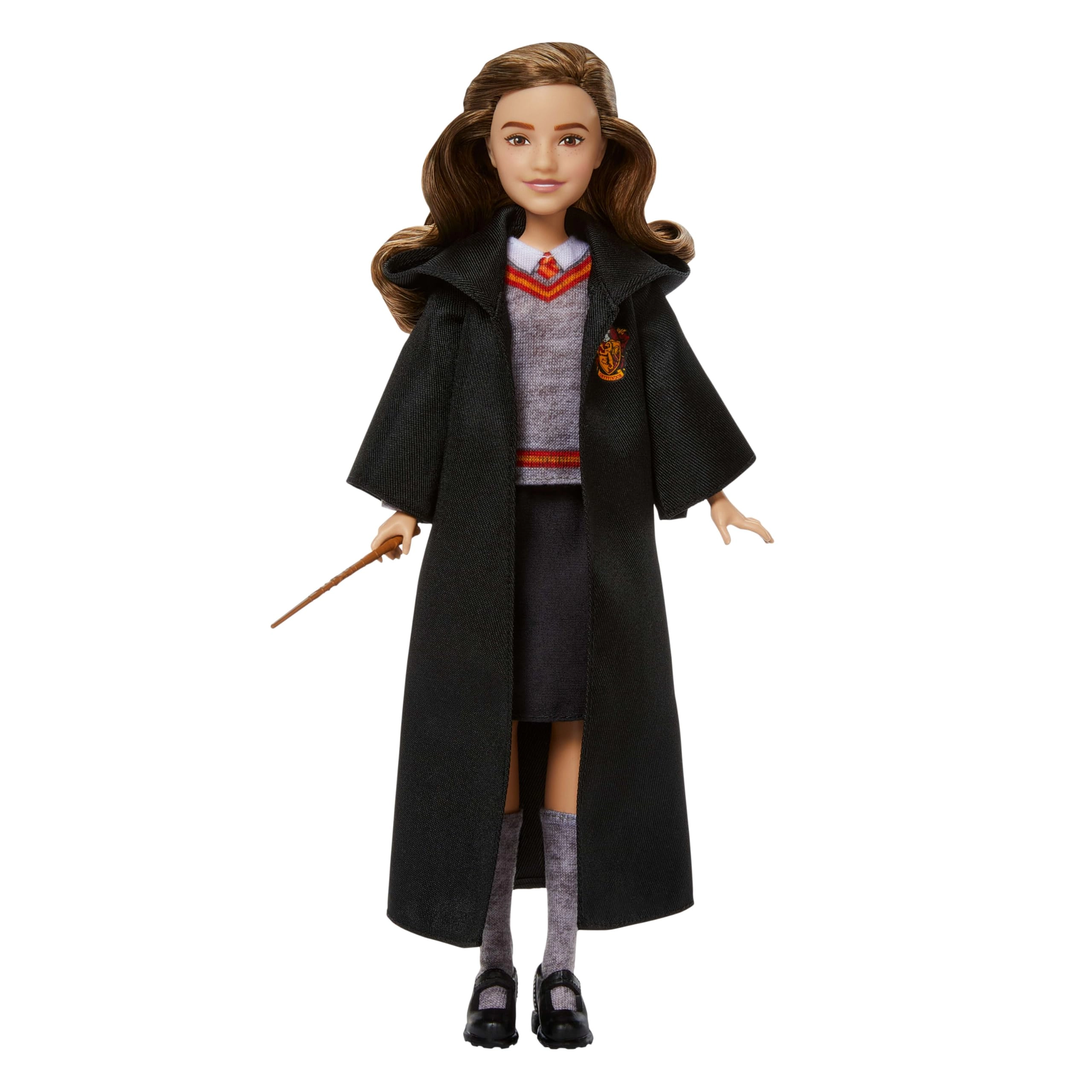 Mattel Hermione Granger Fashion Doll - Hogwarts Robe Wand Ages 6+