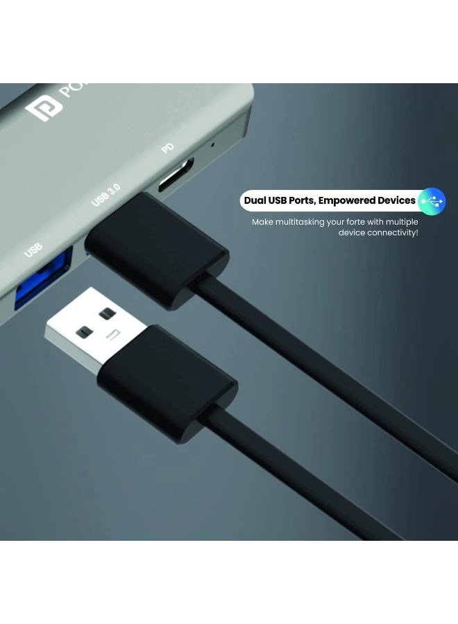 Mport 8 - 4K 30Hz HDMI 100 Mbps Ethernet USB 3.0