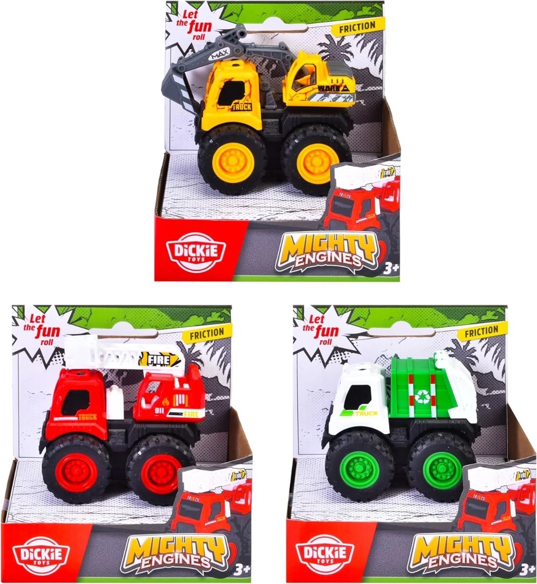 Mighty Engines Monster Truck
