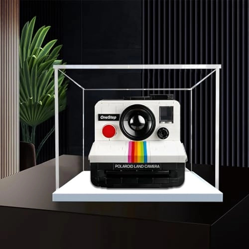 21345 Display Case - Acrylic Dustproof Black Base