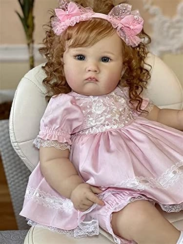 Charlotte Reborn Toddler - 60 cm Long Curly Hair
