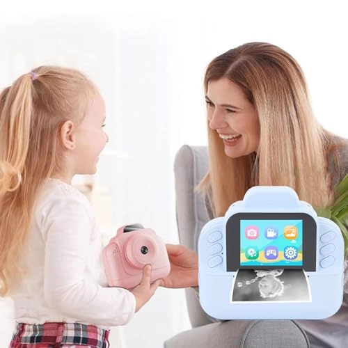 Instant Print Camera - 48MP 1080P 6X Zoom