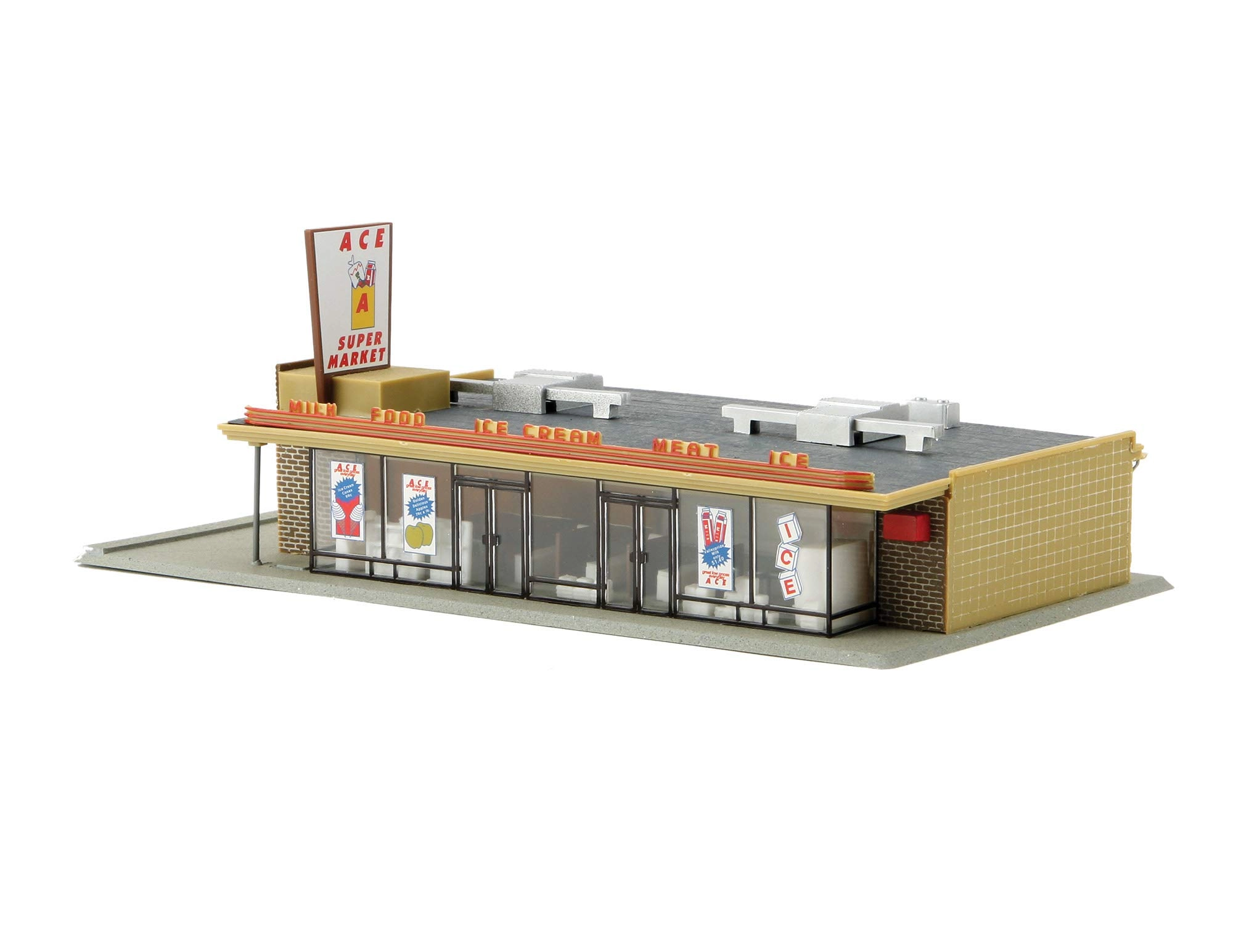 Ace Super Market Model Kit - HO Scale