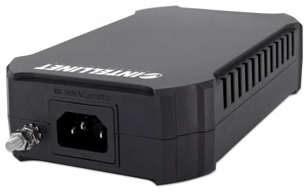 2-Port Gigabit High-Power PoE+ Extender Repeater - 2 25W 52–55 V IEEE 802.3at/af 10/100/1000 Mbps