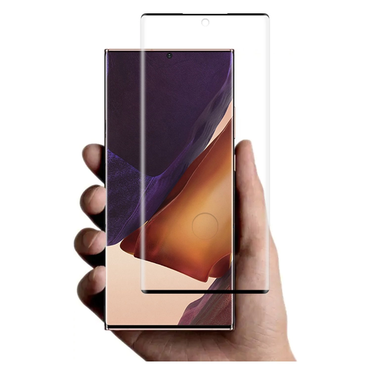 5D Tempered Glass Screen Protector For Galaxy Note 20 Ultra