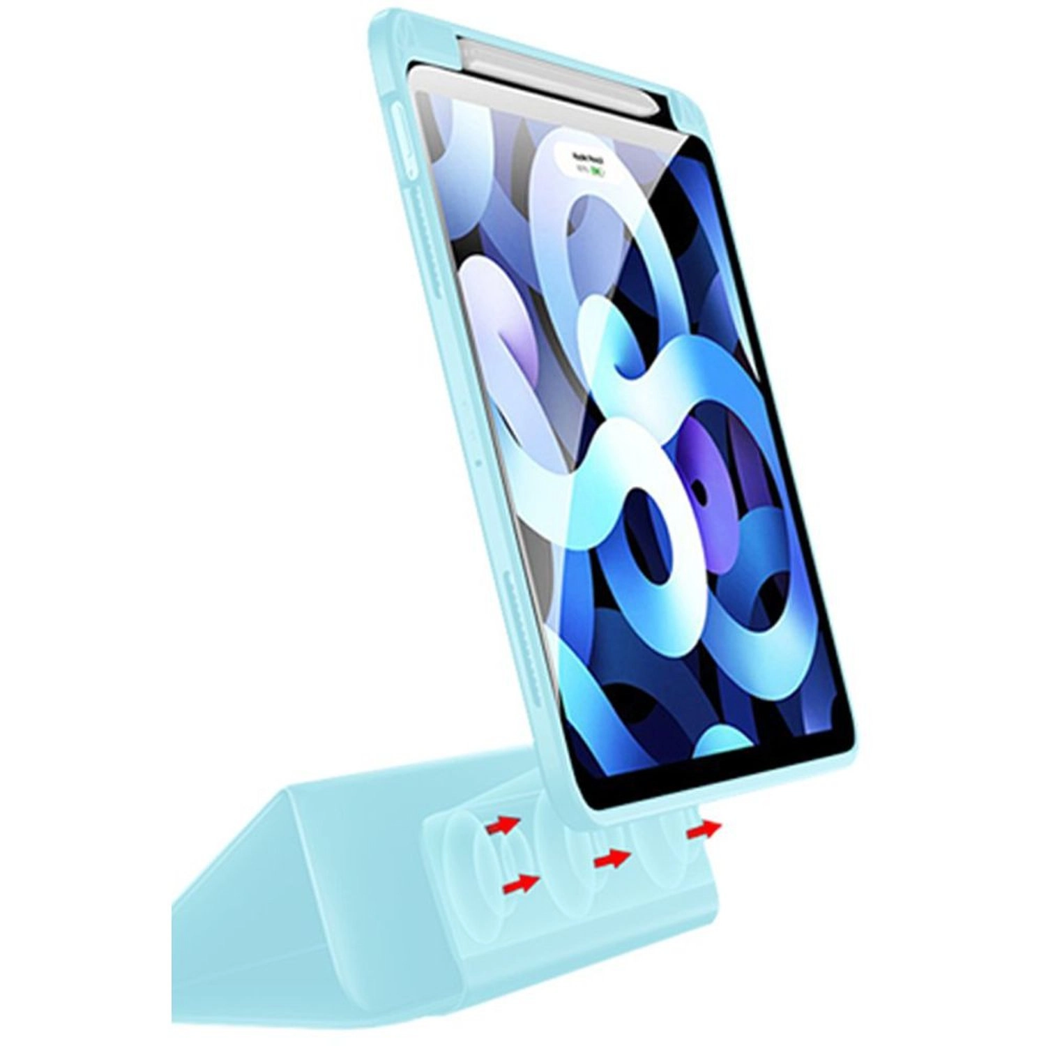 Tri-fold Folio Case with Pencil Holder for iPad Pro 12.9-inch