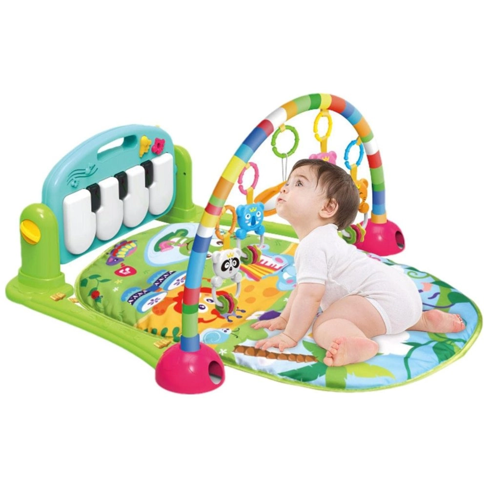 Baby Play Gym Piano Mat - Pink Newborn up to 12 months