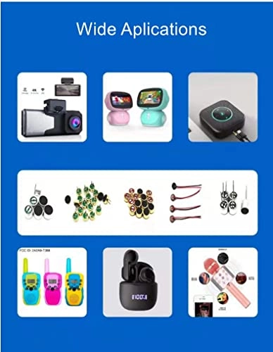 6050P 52DB Wired Microphone - Electret 6 x 5mm With Pins