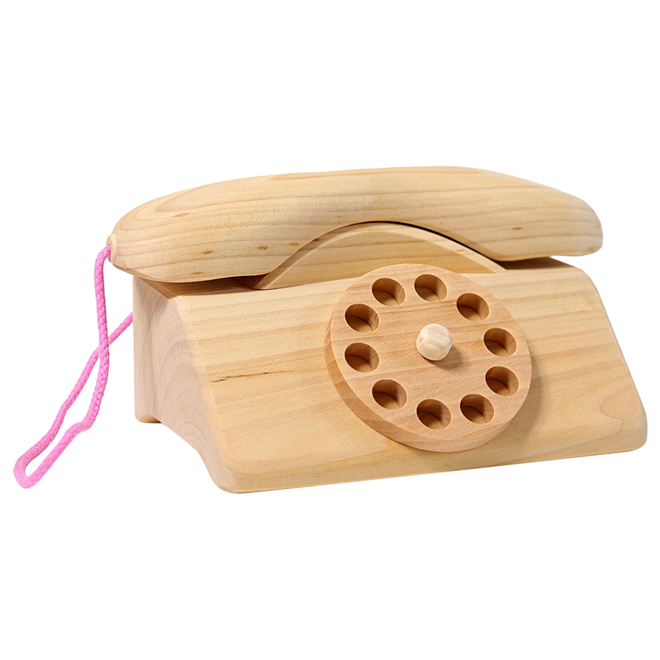 GRIMM’S Telephone Toy - Rotary Dial Alder