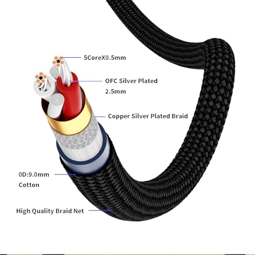 xlr balanced audio cable - 4.9FT