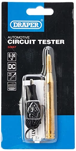 Automotive Circuit Tester - 6-24V DC crocodile clip