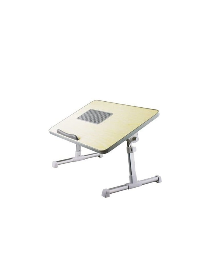 Laptop Stand Table - Height And Angle Adjustable Folding Anti Slip Pad