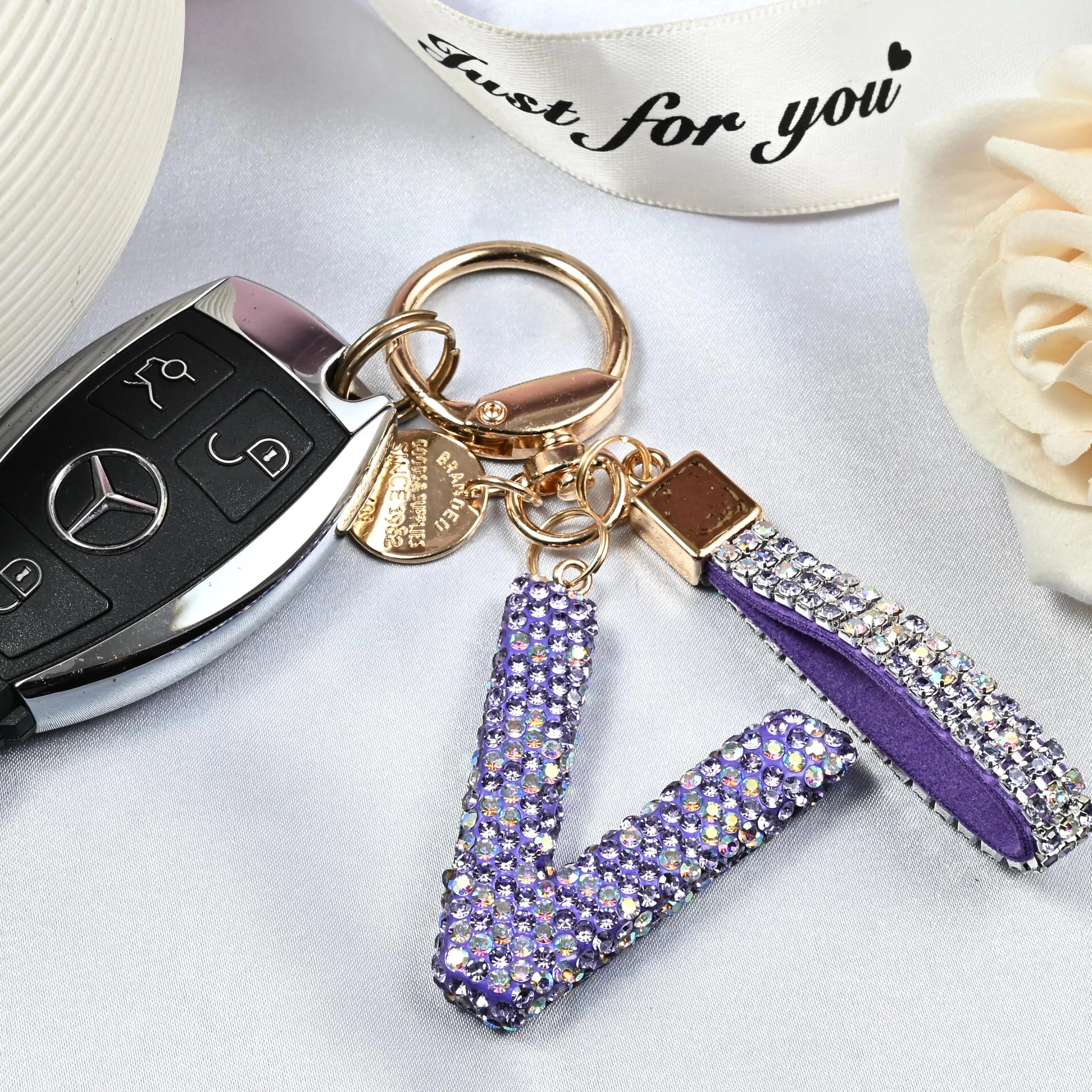 Initial Letter Keychain - Letter