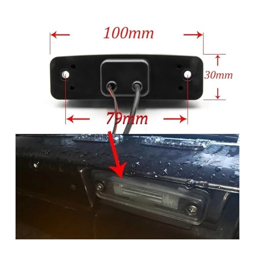 Rear View Camera - Night vision Universal RCA Connector 720P