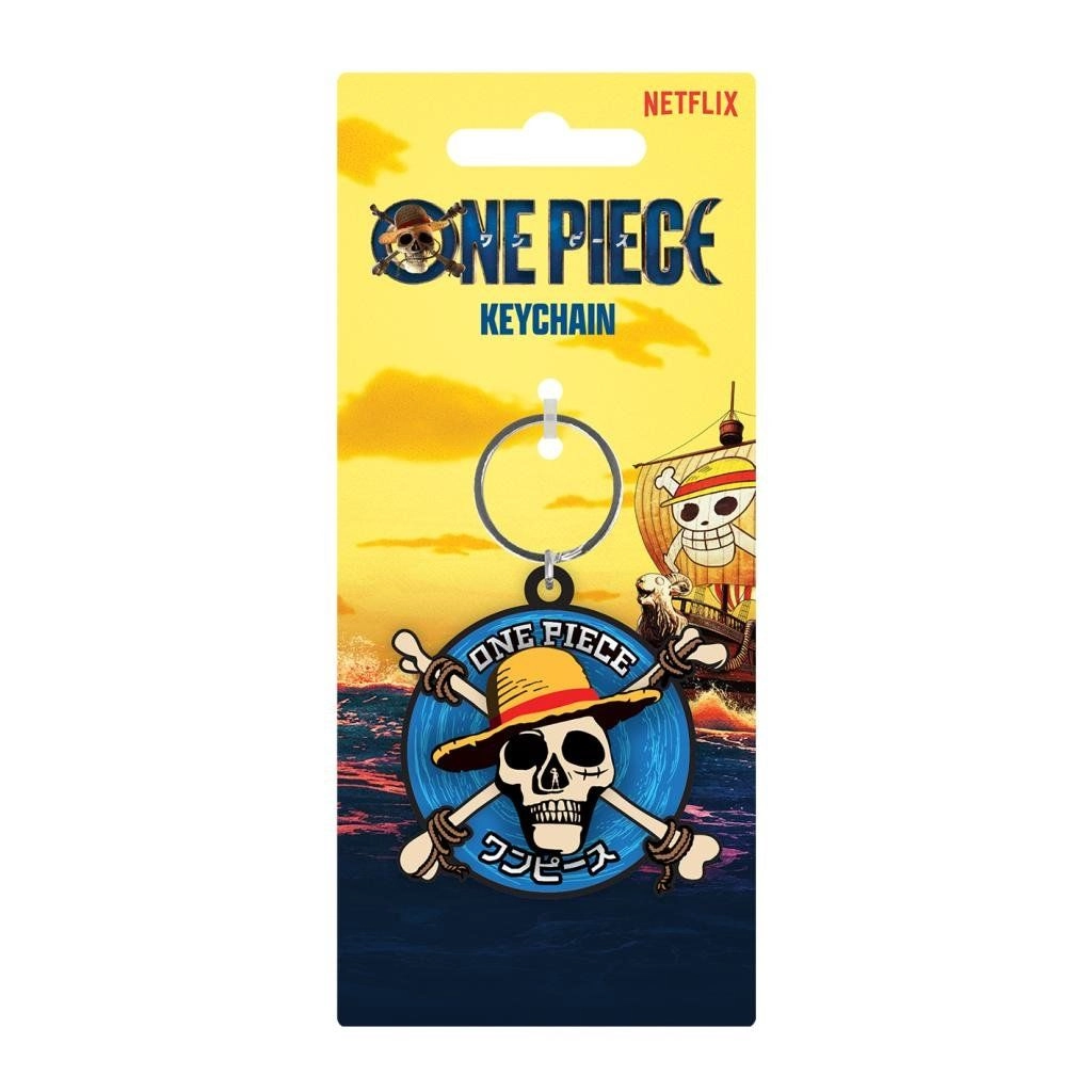 PYRAMID One Piece Spinner Keychain - Straw Hat Crew