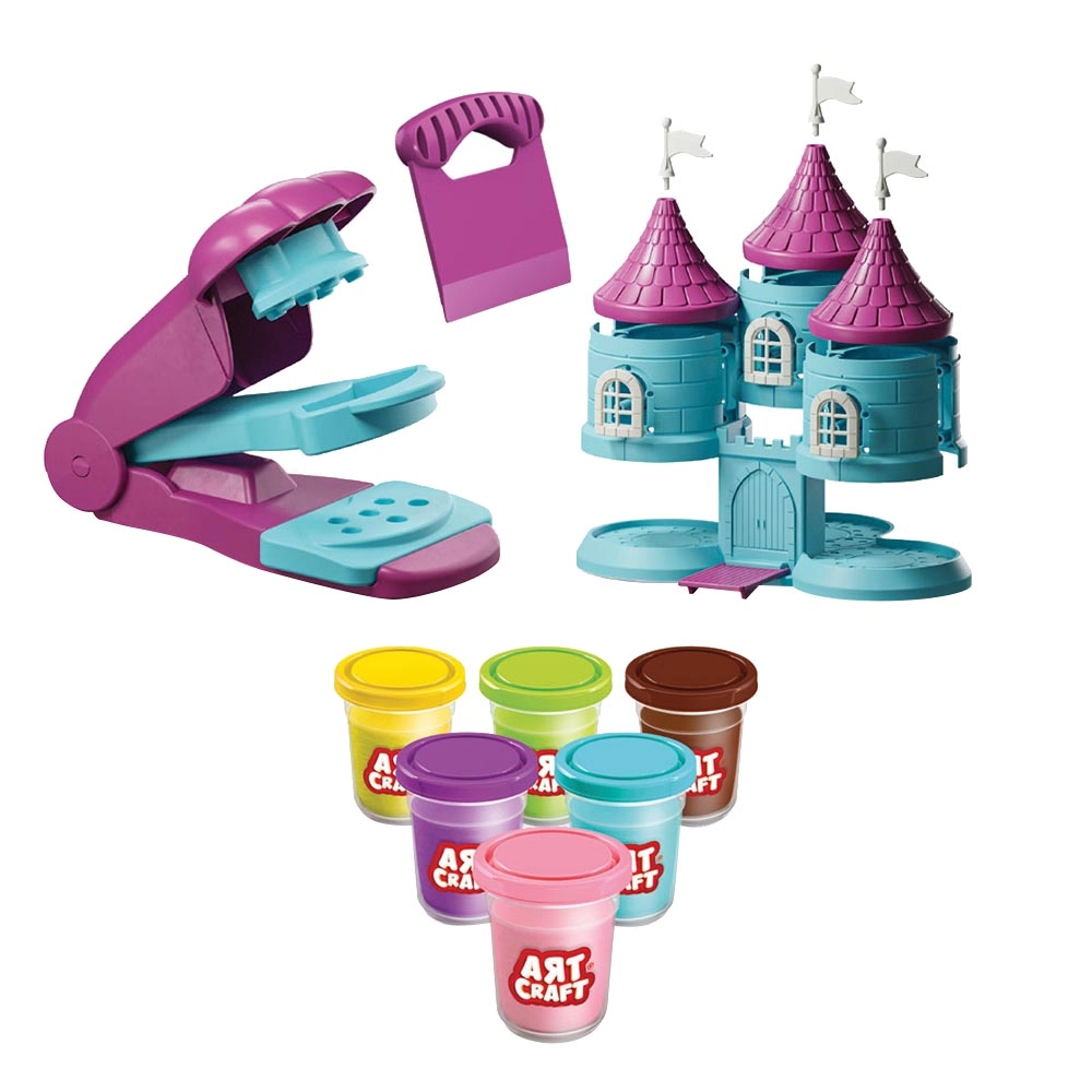 dede Art Craft Fairy Tale Dough Set - 3+ years 6 cans