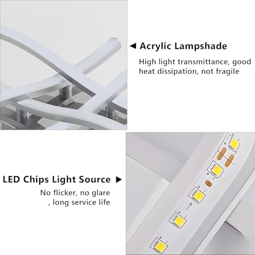 LED Ceiling Light - 3000k - 6500k Dimmable