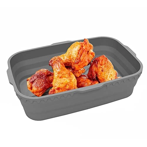 Foldable Air Fryer Liner - food-grade silicone 2Pcs