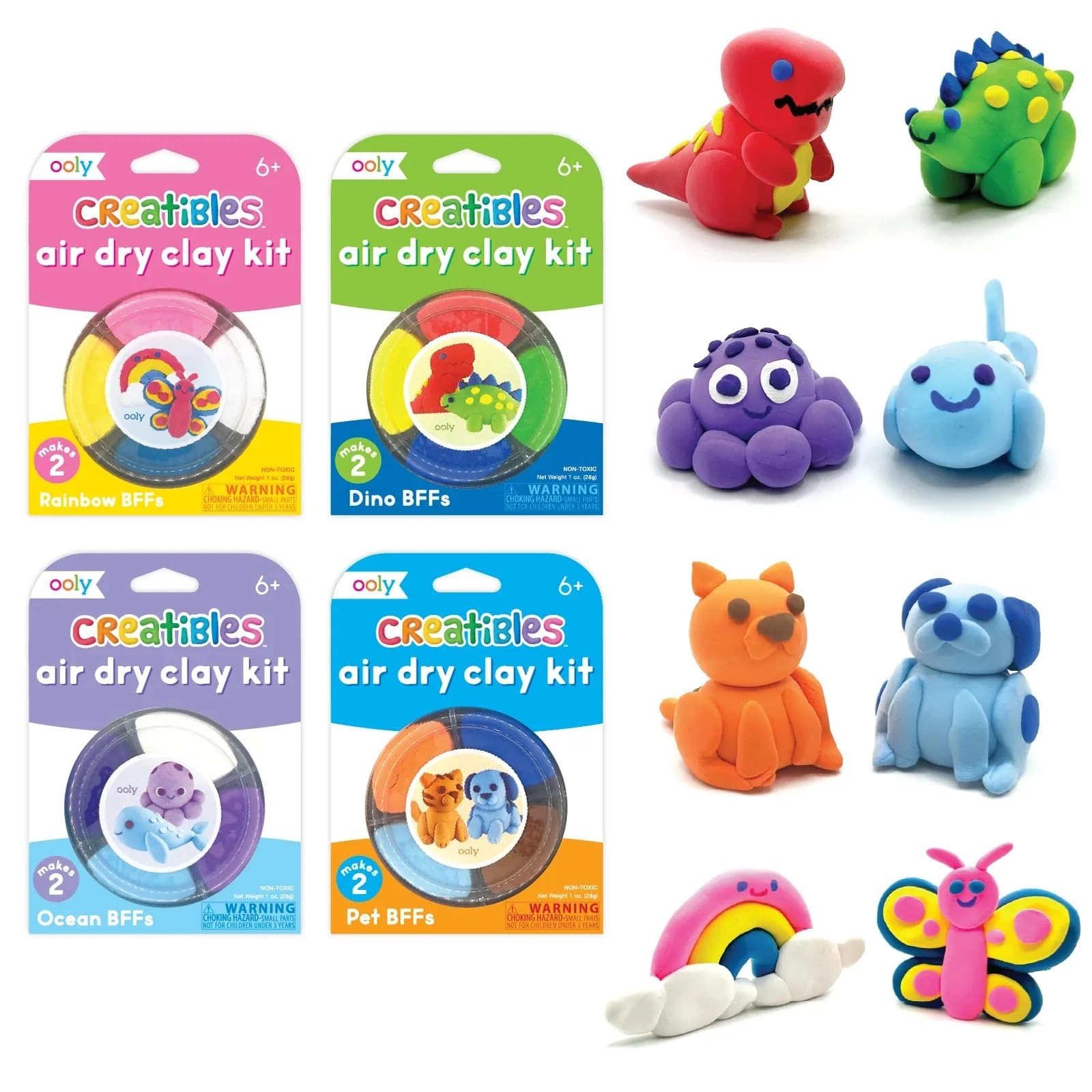 OOLY Creatibles - Clay 40 pcs. Bundle