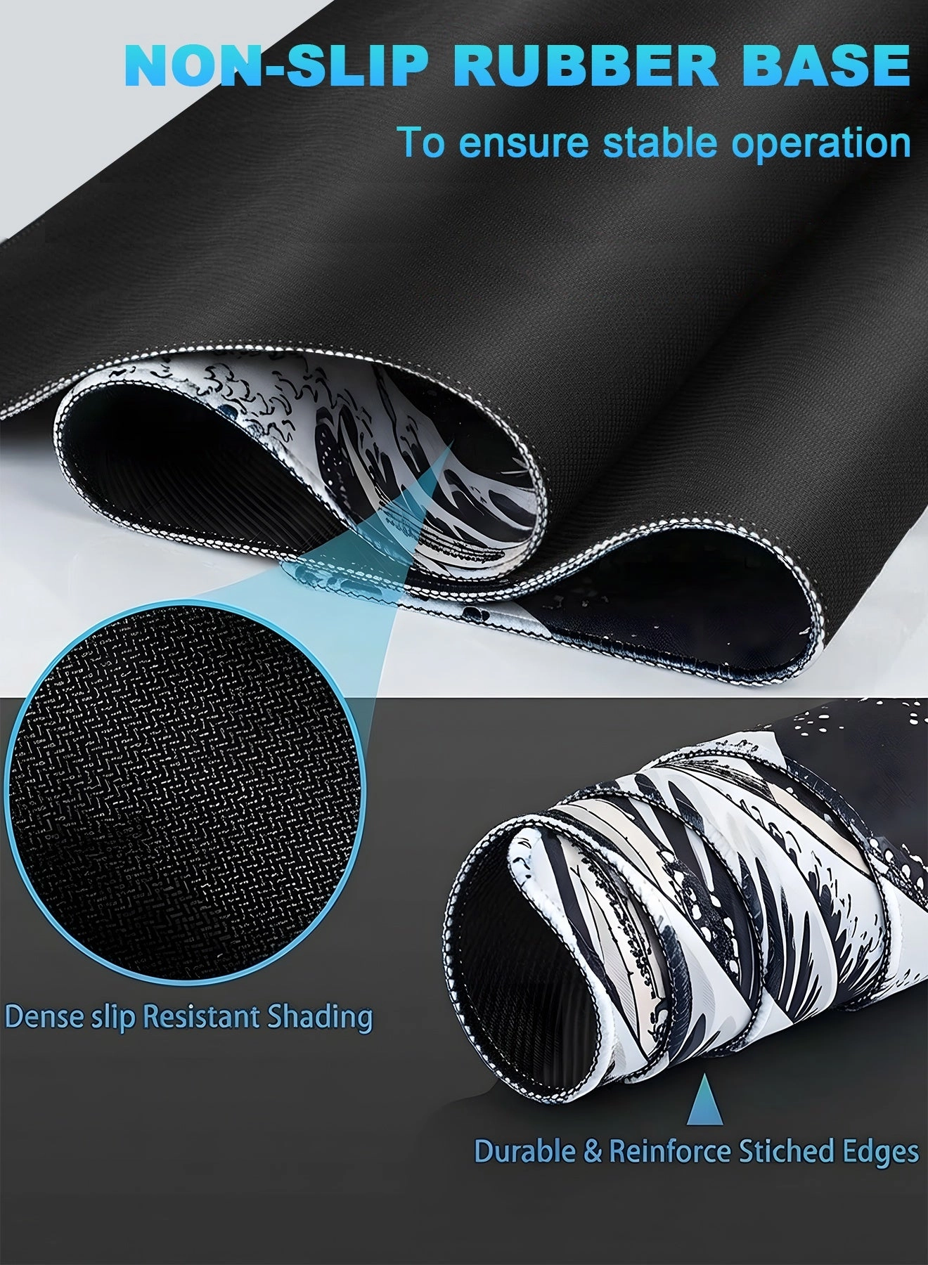 3DLine Cloth Gaming Mouse Pad - 80x30 cm