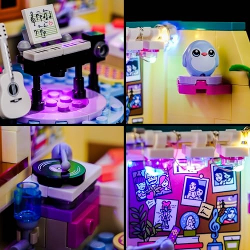 LED Light Set - Compatible with Lego 42647 Paisley's Room USB Battery Powered