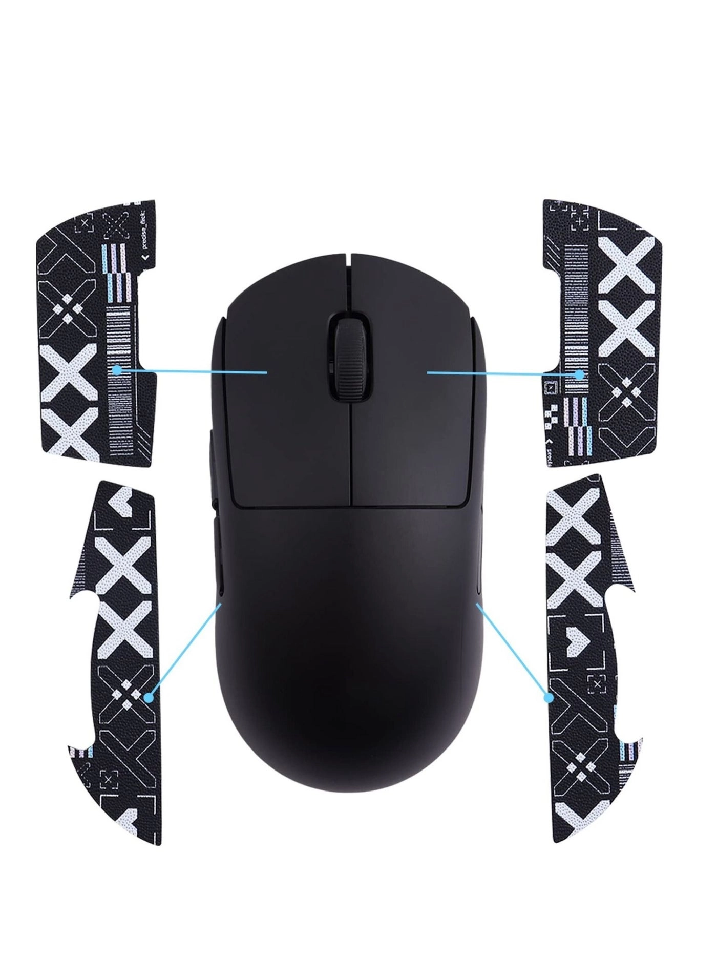 Mouse Grip Tape - Pre-cut Anti-Slip for Logitech G102/G304