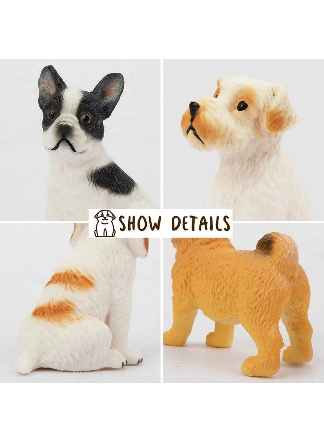 Mini Dog Figurines 12 pcs